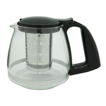 Glass Tea Pot with Tea Strainer 800mlStainless Steel Vacuum Coffee Pot