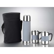 Carry case Gift Set Stainless Steel Vacuum Flask and coffee mug