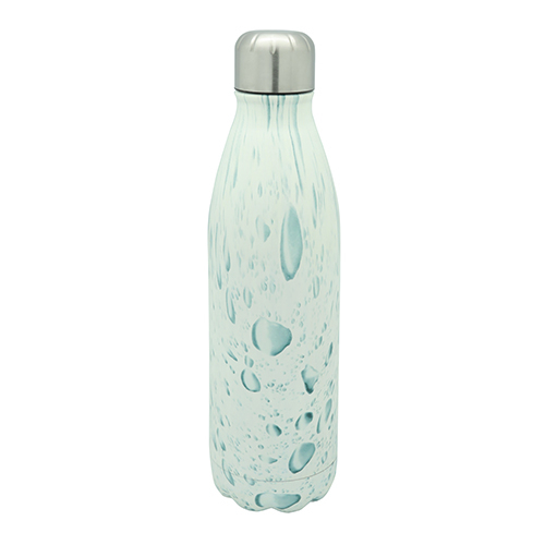 Stainless Steel Vacuum Water Bottle Wood & Drop