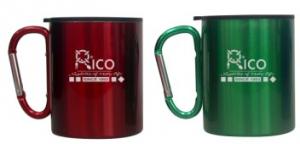 Hook Stainless Steel Double wall Camping Mug