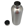 Narrow mouth stainless steel single wall water bottle