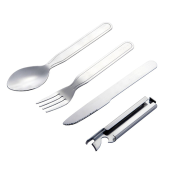 4 in 1 Pouch Stainless Steel Flatware Set