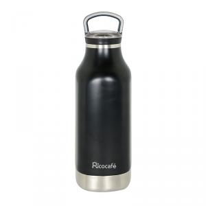 Stainless Steel Vacuum Square Bottle With 2 Finger Lid